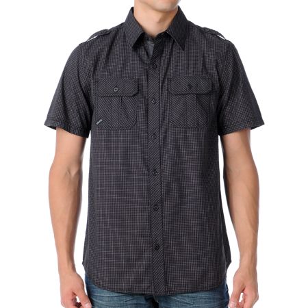 Dravus Depot Black Woven Shirt