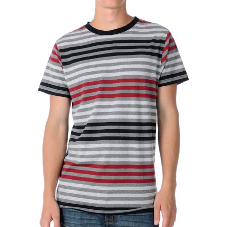 Empyre Slick Guys Red Knit Tee Shirt