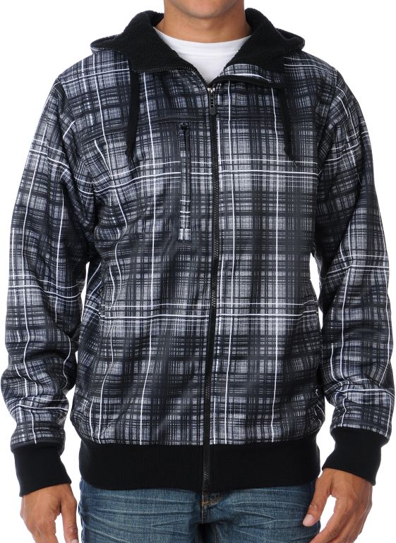Empyre Durand Charcoal Sherpa 2012 Guys Zip Tech Fleece