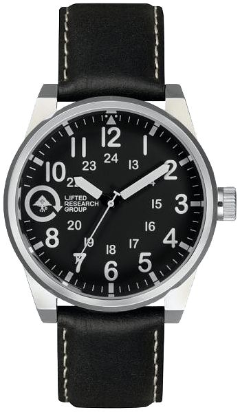 LRG Field & Research Black & Silver Analog Watch