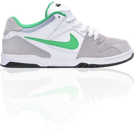 Nike 6.0 Oncore Grey, White, & Green Shoe