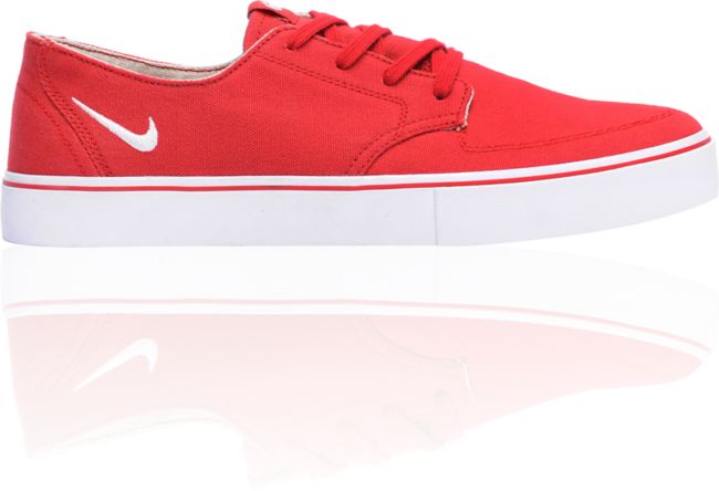 Nike 6.0 Braata LR Red & White Skate Shoe