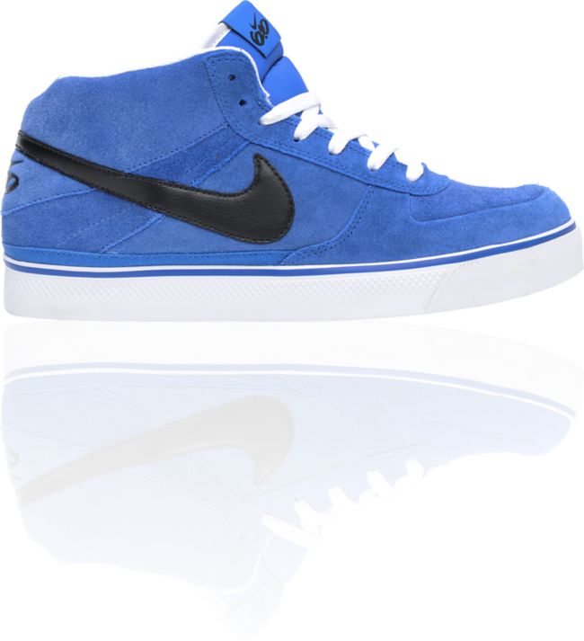 Nike 6.0 Mavrk Mid 2 Varsity Blue, Black & White Shoe