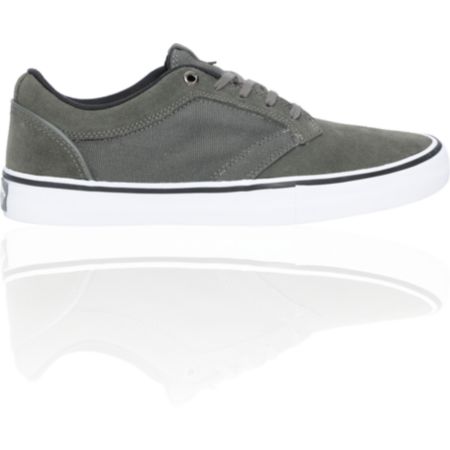 Vans Type II Grey & White Skate Shoe