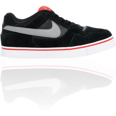 Nike SB Boys P-Rod 2.5 Black Suede Skate Shoe