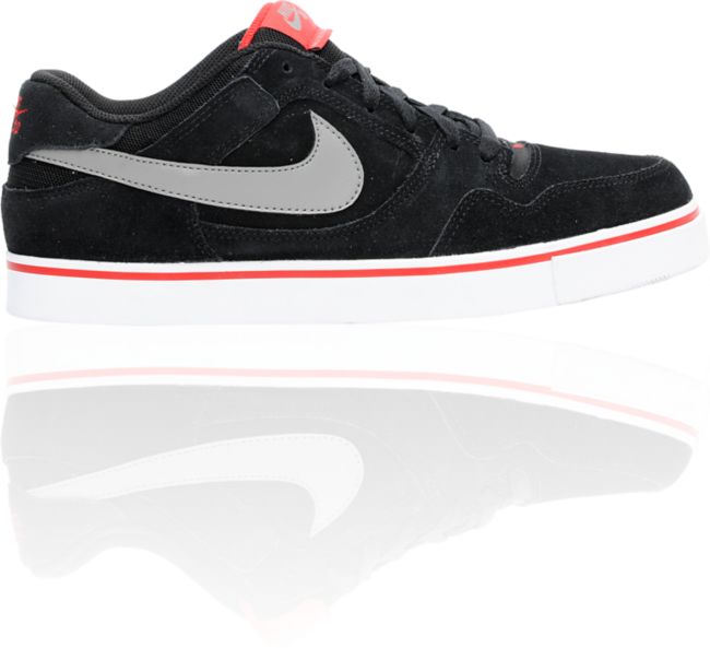 Nike SB Zoom Paul Rodriguez 2.5 Black & Red Suede Skate Shoe