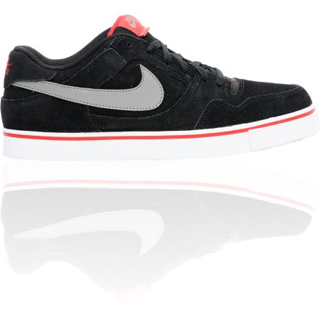 Nike SB Zoom P-Rod 2.5 Black & Red Suede Skate Shoe