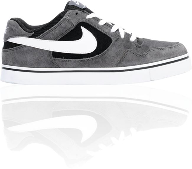 Nike SB Zoom P-Rod 2.5 Grey, White, & Black Suede Skate Shoe