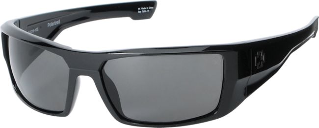 Spy Dirk Gloss Black Polarized Sunglasses