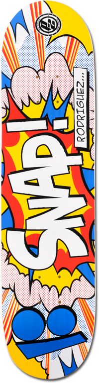 Plan B Pop Art P-Rod P2 7.875 Skateboard Deck