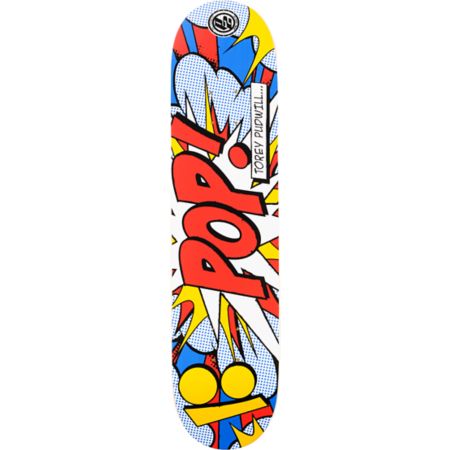 Plan B Pop Art Pudwill P2 7.5 Skateboard Deck