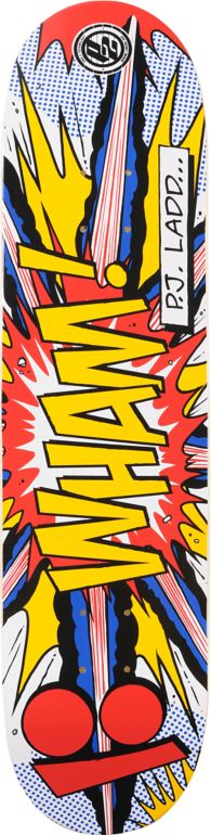 Plan B Pop Art Ladd P2 7.75 Skateboard Deck
