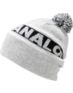 Analog Tokyo Bay Grey Pom Beanie
