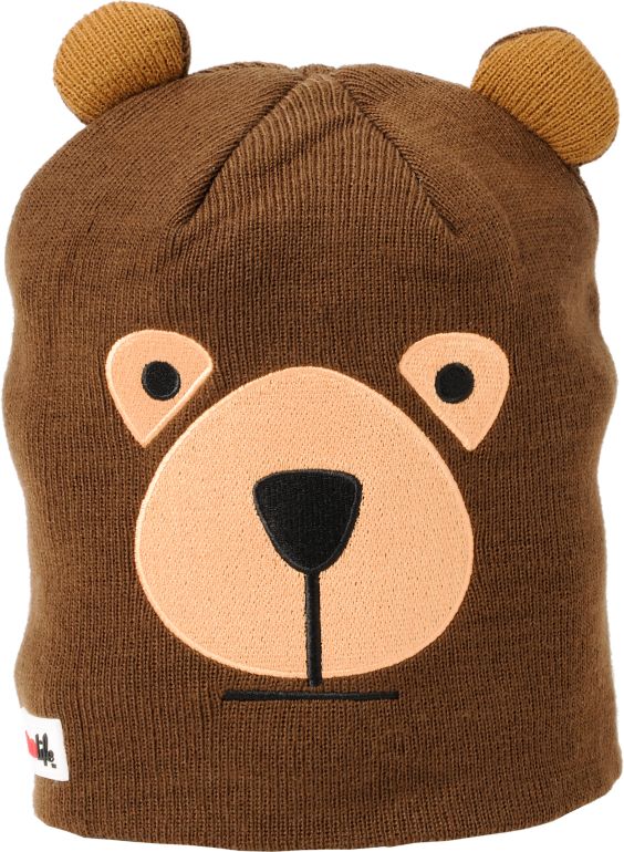 Elm Wildlife Bear Brown Beanie
