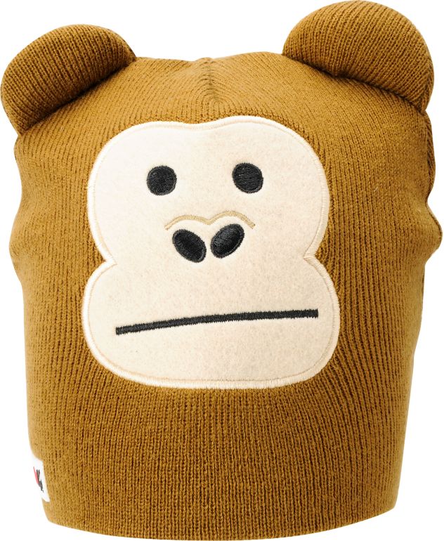 Elm Wildlife Monkey Brown Beanie