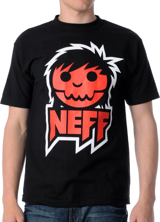 Neff Skully Black Tee Shirt