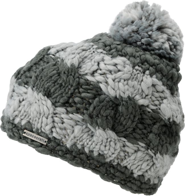 Spacecraft Snuffles Charcoal Stripe 2012 Pom Beanie