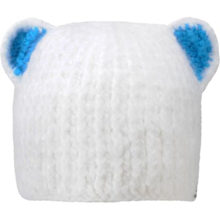 Spacecraft Girl Buddha Bear White Beanie