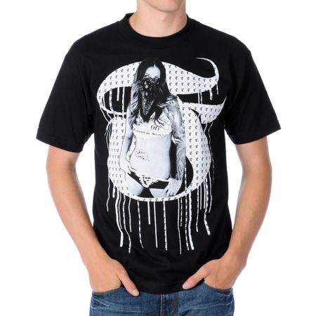 Famous Stars & Straps Storm Black Tee Shirt