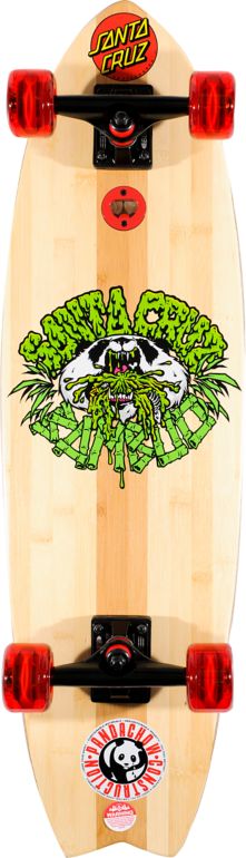Santa Cruz Bamboo Shark 9.7 Cruiser Skateboard