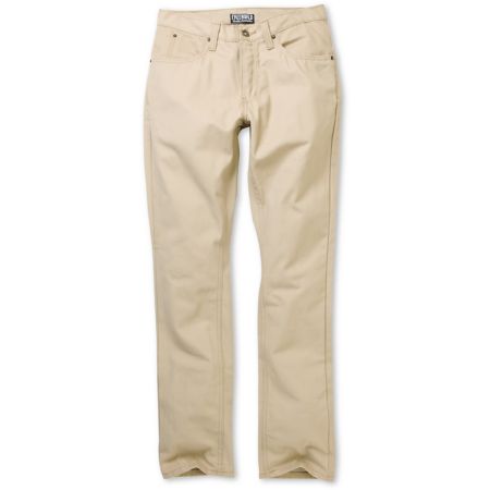 Free World Messenger Khaki Canvas Skinny Pants