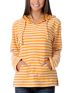 Wear Wash Repeat Girls Yellow Stripe Poncho
