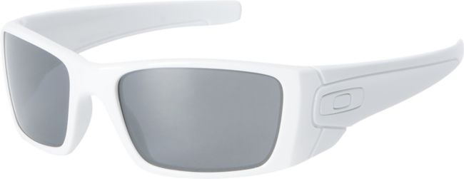 Oakley Fuel Cell White & Black Iridium Sunglasses
