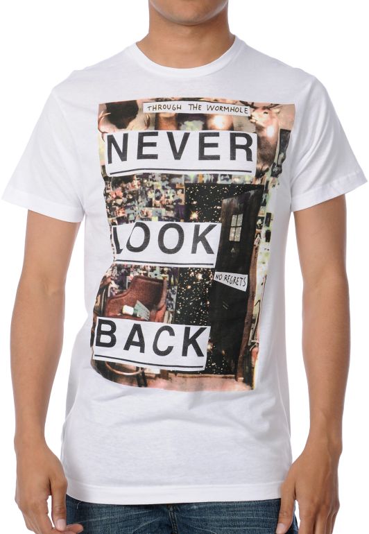 Glamour Kills Hold The Door White Tee Shirt