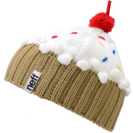 Neff Vanilla White Cupcake Beanie 