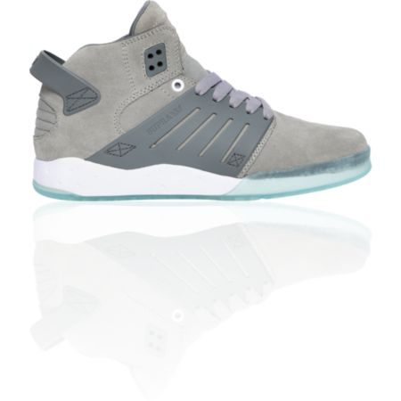 Supra Skytop III Grey Suede & Glacier Blue Shoe