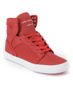 Supra Skytop Red Express TUF Canvas Skate Shoe