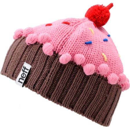 Neff Strawberry Pink Cupcake Beanie 