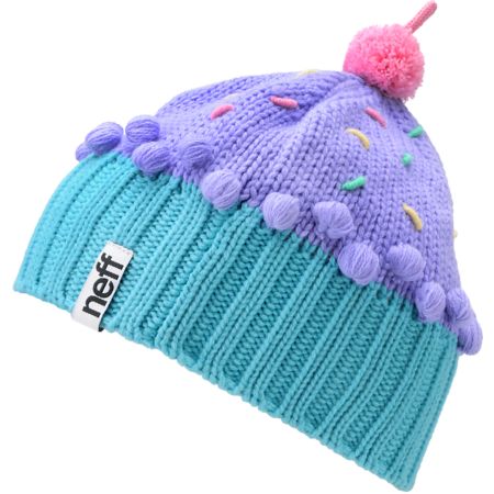 Neff Confetti Pastel Purple Cupcake Beanie 