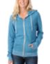 Zine Girls Turquoise Salt & Pepper Zip Up Hoodie