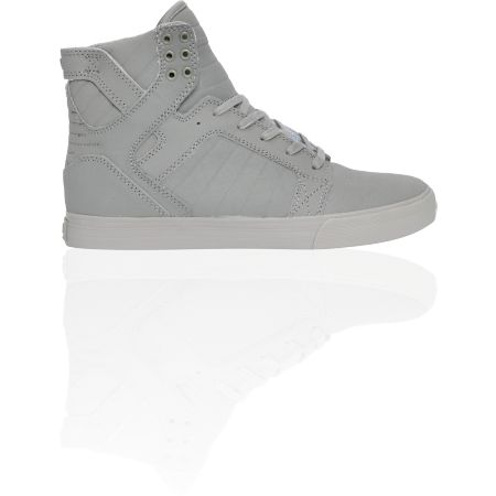 Supra Skytop Grey Gunny Tuf Skate Shoe
