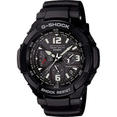 G-Shock GW3000BB-1A G-Aviation Black Chronograph Watch