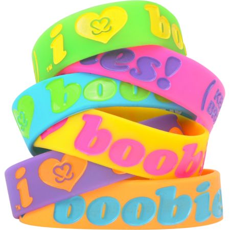 Keep A Breast Foundation Neon Boobies Bracelet