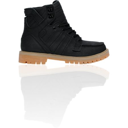 Supra Skyboot Black Tuf & Gum Boot