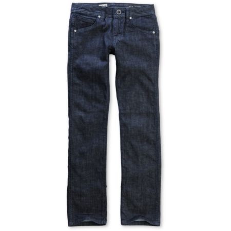 Volcom Boys 2x4 DIY Dark Blue Jeans