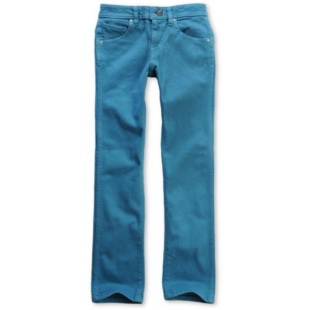 Volcom Boys 2x4 Bright Blue Jeans