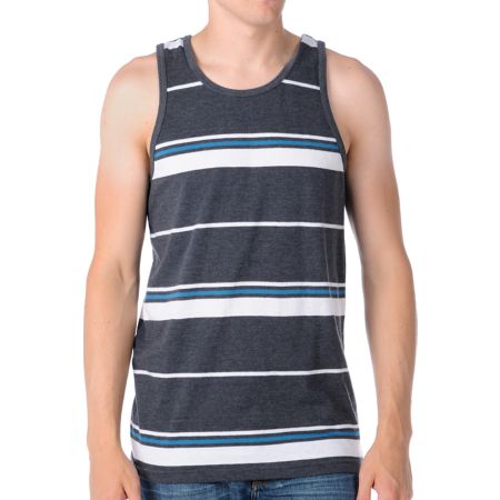 Empyre Karoke Grey Stripe Tank