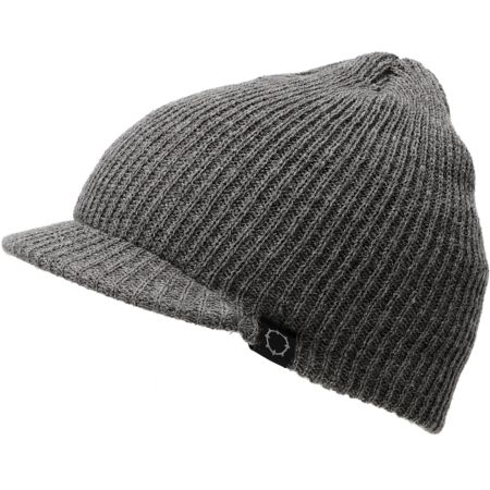 Empyre Whitman Charcoal Knit Visor Beanie