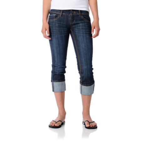 Jolt Margarita Cropped Jeans