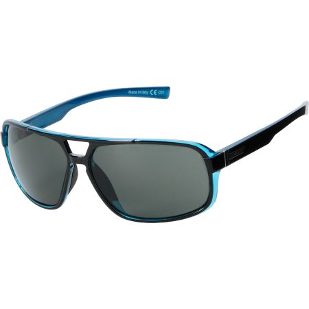 Von Zipper Decco Black & Blue Gloss Sunglasses
