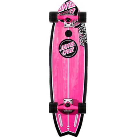 Santa Cruz Pink Shark 9.7 x 33 Complete Longboard