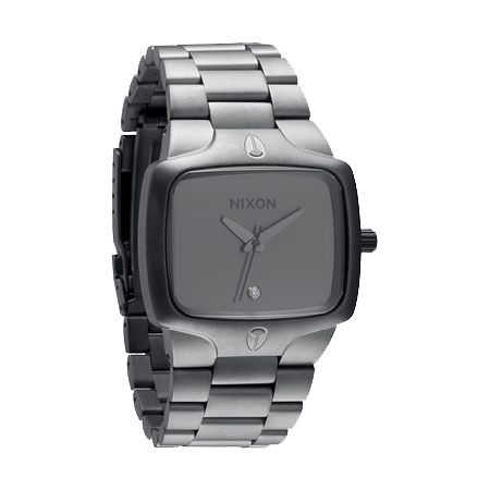 Nixon Player Matte Black & Matte Gunmetal Guys Watch