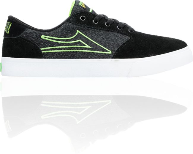 Lakai X Creature Pico Black Suede & Canvas Skate Shoe