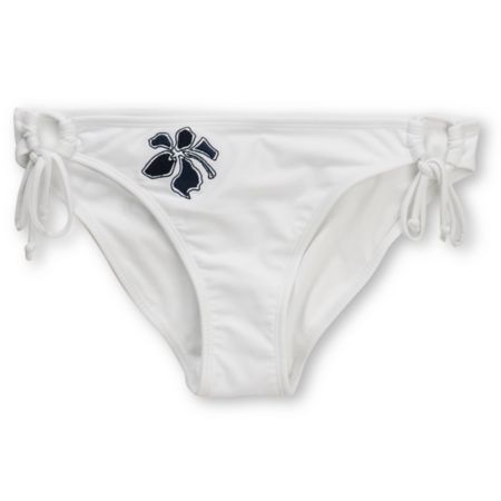Corona Swim White 5 Point Tie Side Bikini Bottom