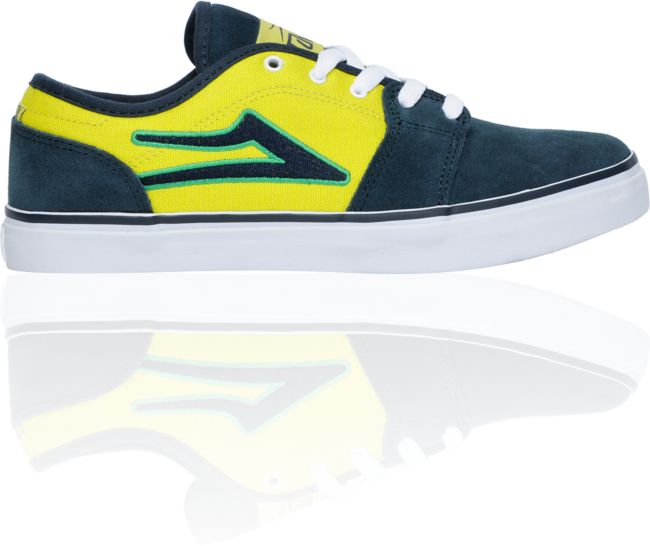 Lakai Select Boys Judo Navy & Lime Skate Shoe