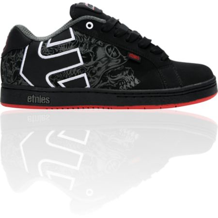 Etnies x Metal Mulisha Fader Black & Red Shoe